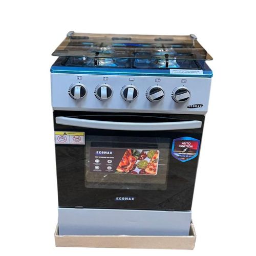 CLEARANCE OFFER Ecomax Cooker 50x55cm 4 Gas Burners With Gas Oven