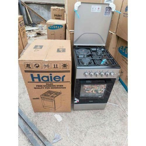 CLEARANCE OFFER Haier 50 * 60 3 GAS + 1 ELECTRIC STANDING COOKER WITH ELECTRIC OVEN