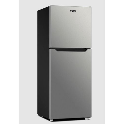 CLEARANCE OFFER VON VART-25NHS Double Door Fridge - 220L -