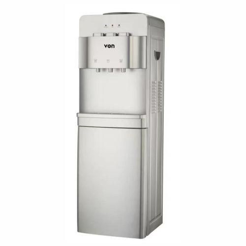 CLEARANCE OFFER VON Water Dispenser 3 Tap Hot & Cold & Normal Electric Cooling With Cabinet Push Button Child Lock Safety-