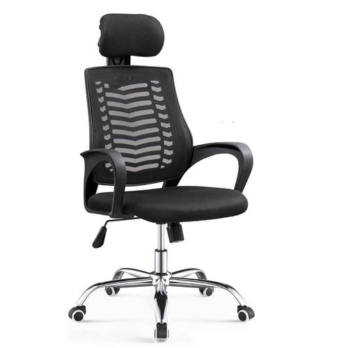 CLEARANCE OFFER Mesh High-Back Office Chair with Headrest - Perfect for Your Workspace