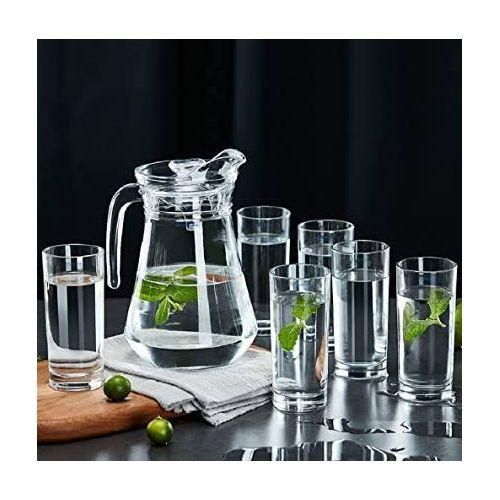 CLEARANCE OFFER 6pcs Elegant Water/Cocktail/Champagne Glasses plus Free 1pc Glass Jar with lid