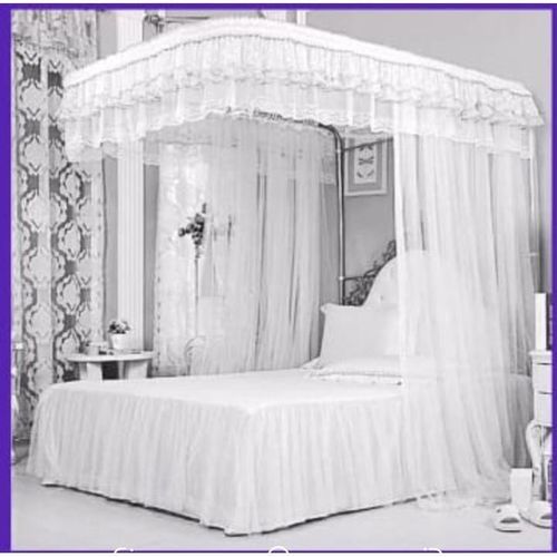 CLEARANCE OFFER 5 By 6 Two 2 Stand Mosquito Net With Rail -