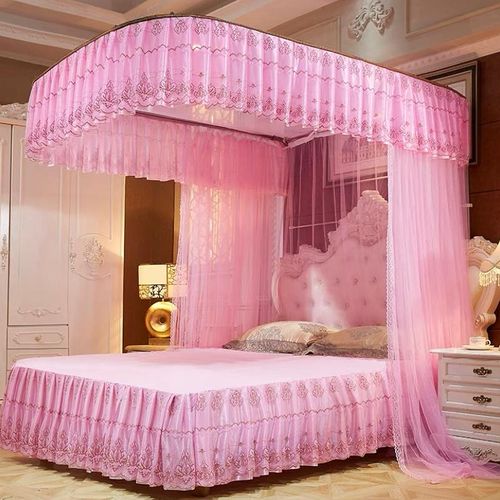 CLEARANCE OFFER 5 By 6 Two 2 Stand Mosquito Net With Rail -