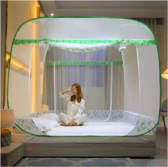 CLEARANCE OFFER Mosquito Net Tent Foldable Zipper Door Canopy