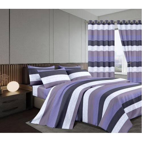 CLEARANCE OFFER 7 Pc Curtain Duvets, 7 Piece Duvet With Curtain Bedding Set
