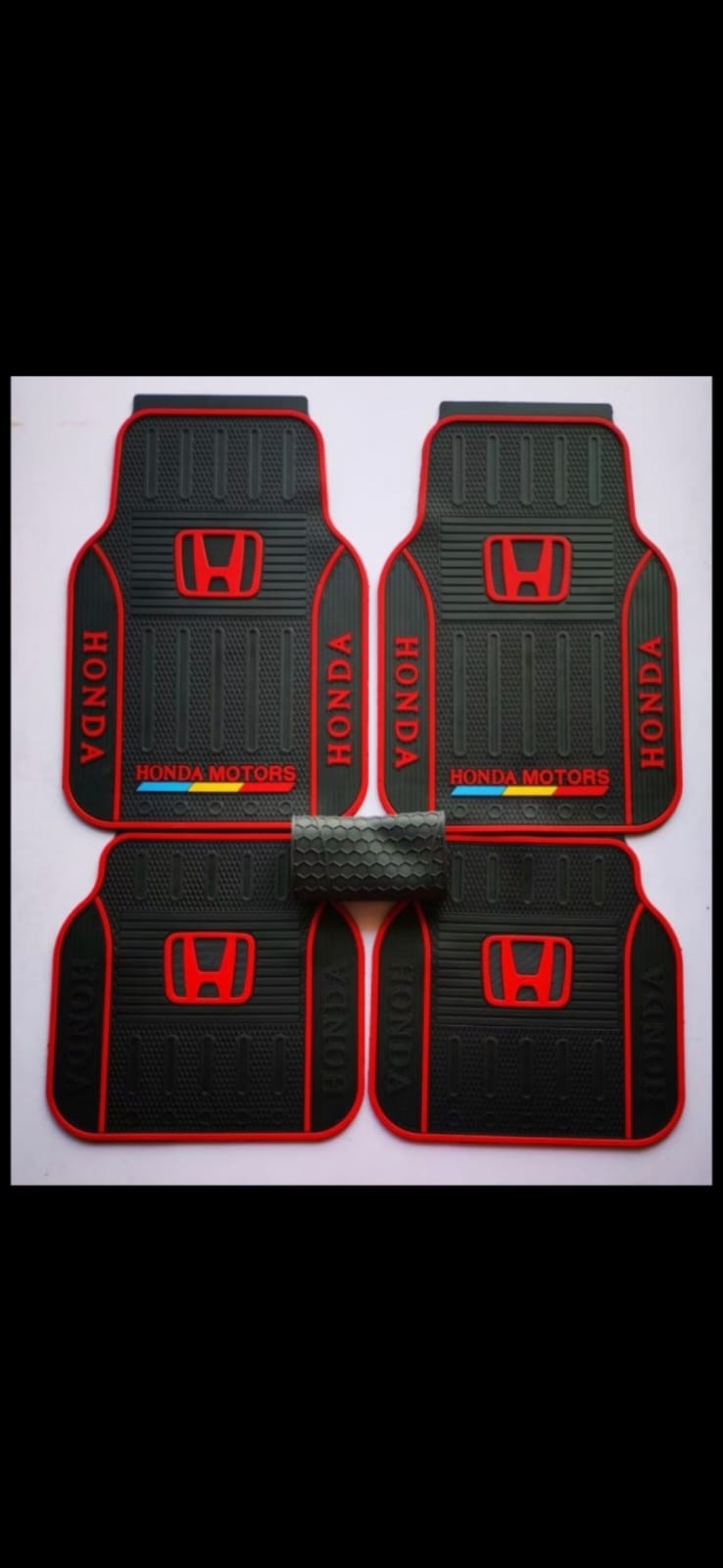 Car mats branded Honda 5pcsHeavy duty car floor mats Anti slip Easy to clean Best quality
