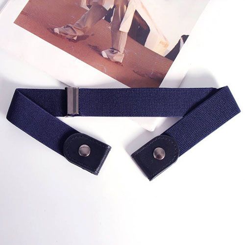 Buckle-Free Belt Adjustable Stretch Elastic Waist Band Invisible Belts Women Men Jean Pants Dress No Buckle Easy To Wear