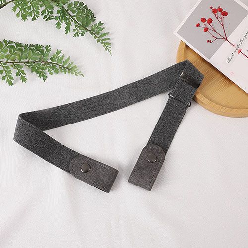 Buckle-Free Belt Adjustable Stretch Elastic Waist Band Invisible Belts Women Men Jean Pants Dress No Buckle Easy To Wear
