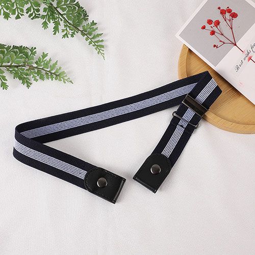 Buckle-Free Belt Adjustable Stretch Elastic Waist Band Invisible Belts Women Men Jean Pants Dress No Buckle Easy To Wear