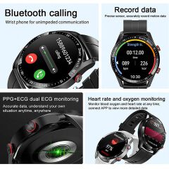 HW20 Smart Watch Bluetooth Call Wristwatch ECG+PPG Fitness Bracelet Heart Rate Blood Pressure Monitor Tracker Sports Smartwatch Men/Women Waterproof Smartwatch