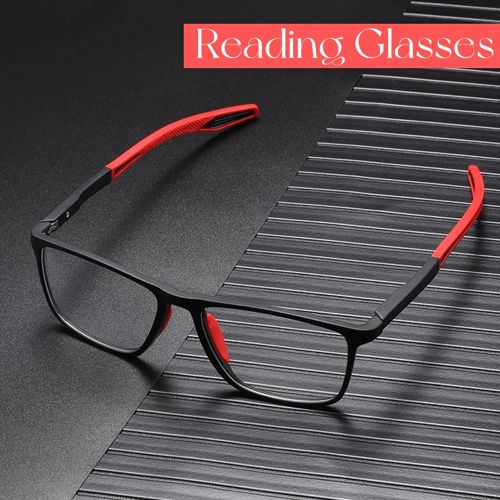 Anti-blue Light Reading Glasses Ultralight TR90 Sport Presbyopia Eyeglasses Women Men Far Sight Optical Eyewear Diopters