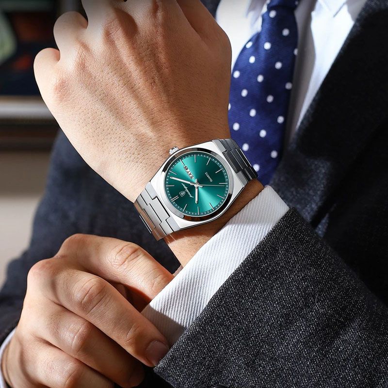 POEDAGAR Luxury Quartz Man Wristwatch Sport Men Watches Waterproof Luminous Date Week Stainless Steel Men's Watch Male
