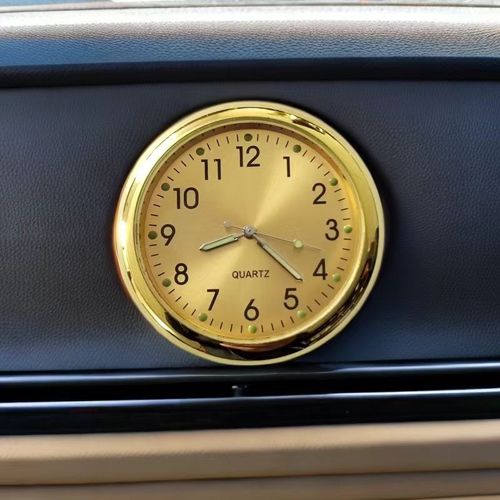 Mini Luminous Car Clock Waterproof Electronic Clock Quartz Watch Bicycle Motorcycle Watch Auto Dashboard Clock In Car 40MM