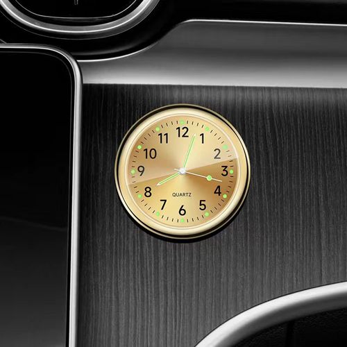Mini Luminous Car Clock Waterproof Electronic Clock Quartz Watch Bicycle Motorcycle Watch Auto Dashboard Clock In Car 40MM
