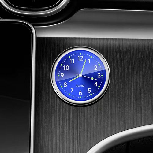 Mini Luminous Car Clock Waterproof Electronic Clock Quartz Watch Bicycle Motorcycle Watch Auto Dashboard Clock In Car 40MM