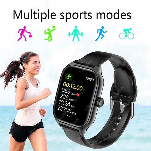 New Smart Watch Bluetooth Call Custom Wallpaper Intelligent Reminder Blood Oxygen Monitoring Sport Mode Smartwatch For Men Women