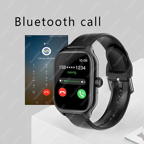 New Smart Watch Bluetooth Call Custom Wallpaper Intelligent Reminder Blood Oxygen Monitoring Sport Mode Smartwatch For Men Women