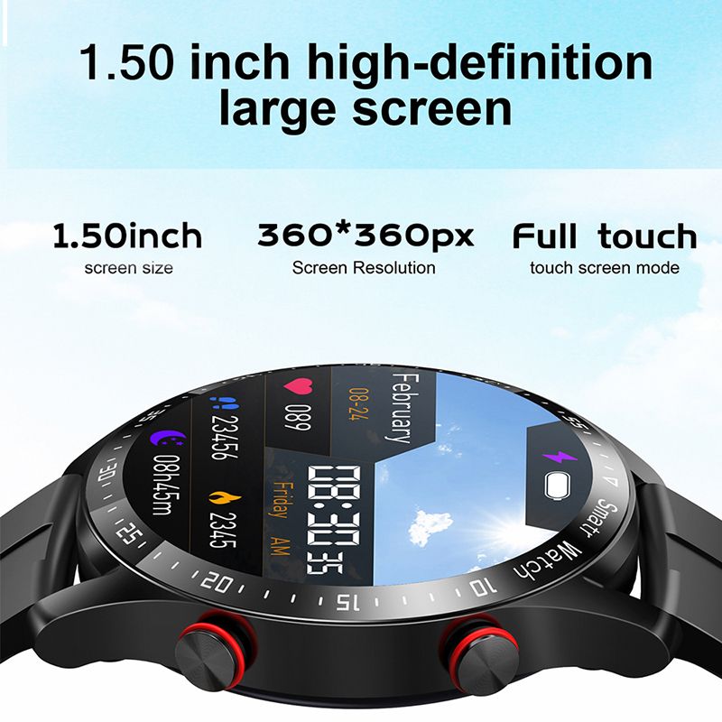 2024 New Arrivals Smart Watch Bluetooth Call Wristwatch ECG+PPG Fitness Bracelet Heart Rate Blood Pressure Monitor Tracker Sports Smartwatch Men/Women Waterproof Smartwatch