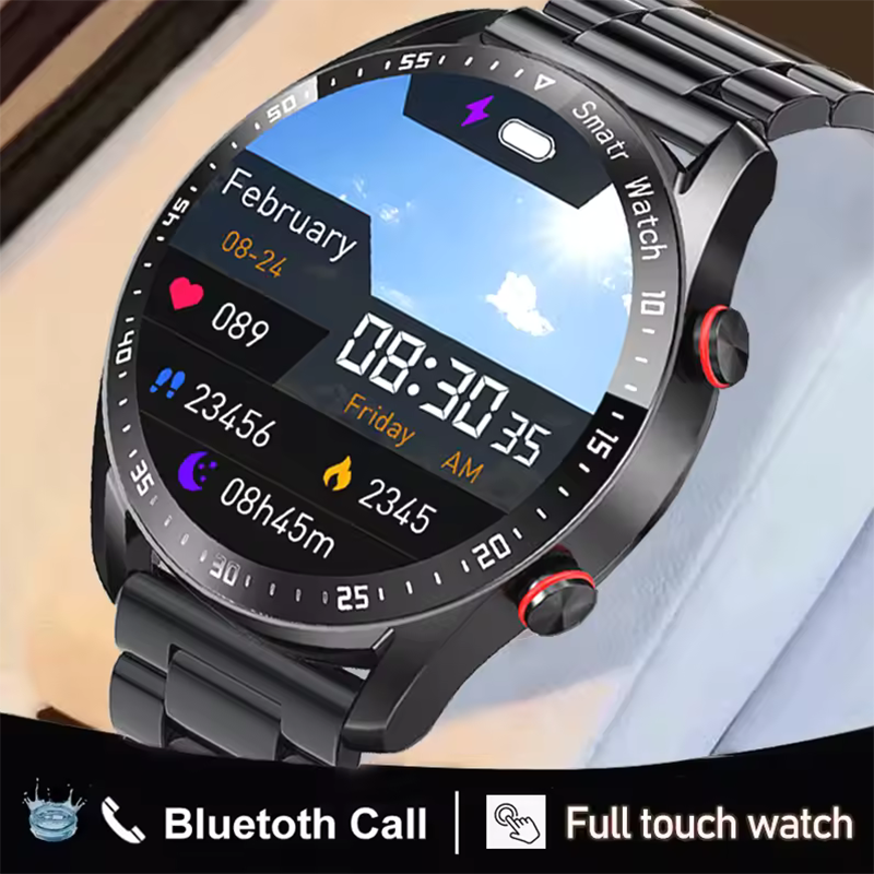 2024 New Arrivals Smart Watch Bluetooth Call Wristwatch ECG+PPG Fitness Bracelet Heart Rate Blood Pressure Monitor Tracker Sports Smartwatch Men/Women Waterproof Smartwatch