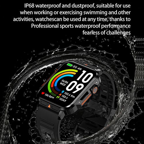 2024 New Arrivals Smartwatch 1.95 Inch Full Screen Health Monitoring Watches IP68 Waterproof Sport Fitness Tracker Bluetooth Call Smart Watch For Men Women