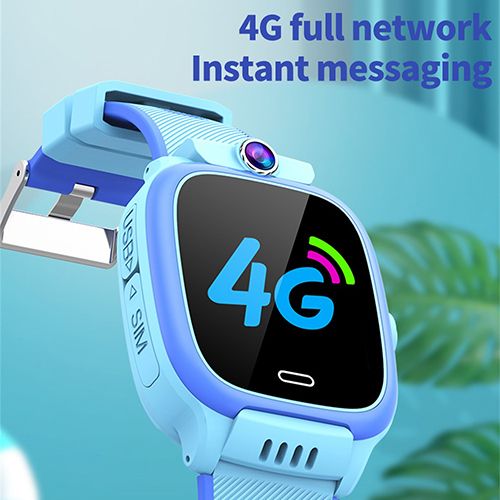 Children 1.44 Inch Video Call Smart Watch SOS Kids WIFI Location Phone Watches Waterproof Calculator Student 4G Smartwatch