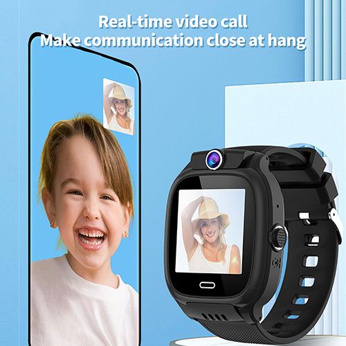 Children 1.44 Inch Video Call Smart Watch SOS Kids WIFI Location Phone Watches Waterproof Calculator Student 4G Smartwatch