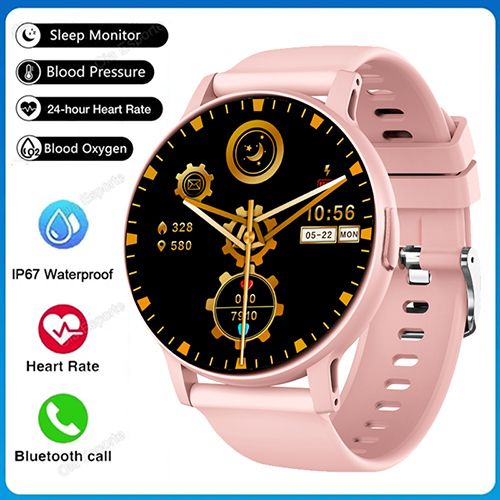 New Bluetooth Call Smart Watch Women Custom Dial Steel Watches Men Sports Fitness Tracker Heart Rate Smartwatch For Android IOS