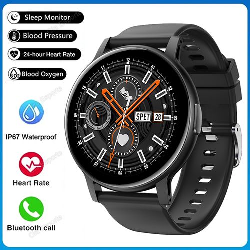 New Bluetooth Call Smart Watch Women Custom Dial Steel Watches Men Sports Fitness Tracker Heart Rate Smartwatch For Android IOS