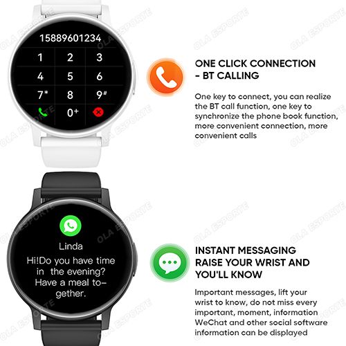 New Bluetooth Call Smart Watch Women Custom Dial Steel Watches Men Sports Fitness Tracker Heart Rate Smartwatch For Android IOS