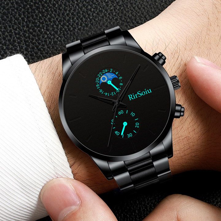 Watch for Men Watch Mens Watch Men Hot Simple Men's Business Watches Luxury Fashion Stainless Steel Quartz Watches Luxury