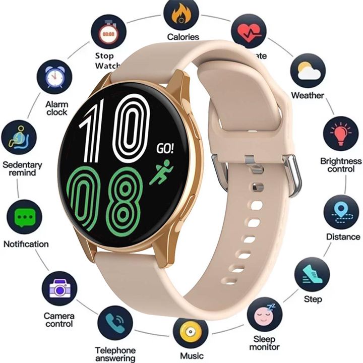 New Arrivals Bluetooth Call Smart Watch HeartRate Blood Pressure Monitoring Smartwatches Waterproof Men Smartwatch Health Sport Bracelet Fitness Tracker Heart Rate Smart Monitor Watch Women Men Gift