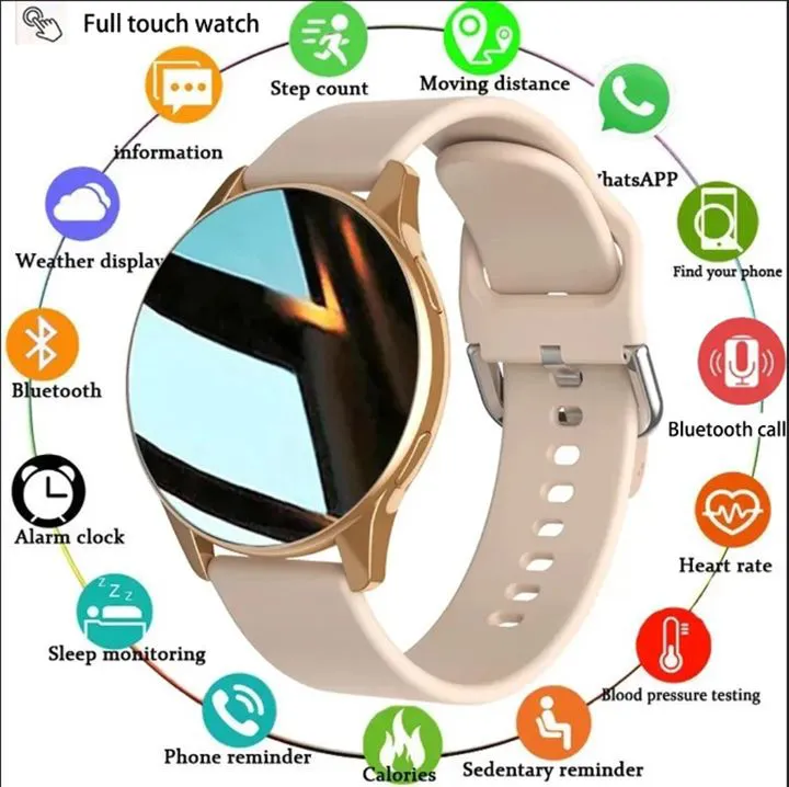New Arrivals Bluetooth Call Smart Watch HeartRate Blood Pressure Monitoring Smartwatches Waterproof Men Smartwatch Health Sport Bracelet Fitness Tracker Heart Rate Smart Monitor Watch Women Men Gift