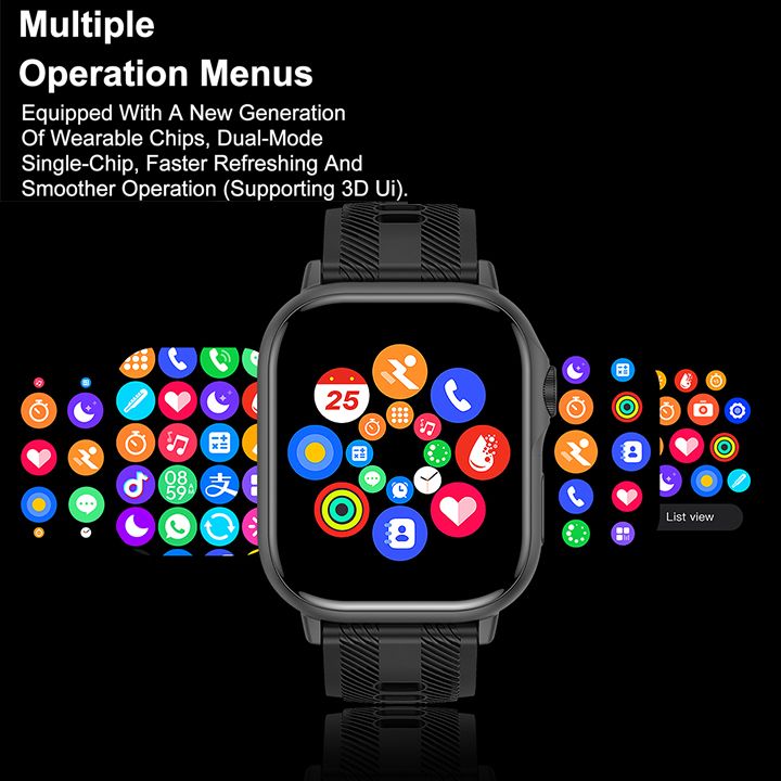 2025 Smartwatch Health Monitoring Watches Waterproof Sport Fitness Bracelet New Arrivals Smart Watch Bluetooth Calling Heart Rate Monitor Smart Watch For Smart Phones