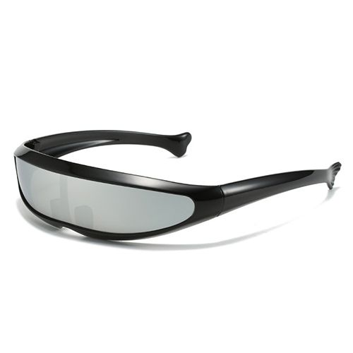 New Riding Sunglasses for Men Fish-shaped Glasses Space Robot Men Outdoor Sports Dolphin Cycling Sunglasses