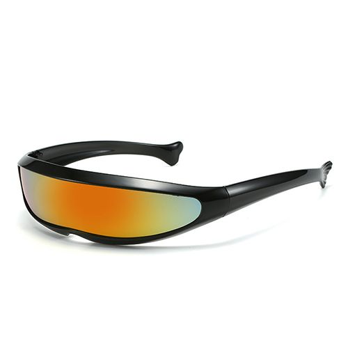 New Riding Sunglasses for Men Fish-shaped Glasses Space Robot Men Outdoor Sports Dolphin Cycling Sunglasses