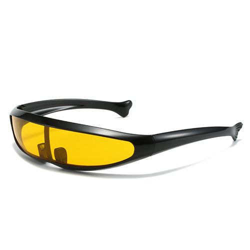 New Riding Sunglasses for Men Fish-shaped Glasses Space Robot Men Outdoor Sports Dolphin Cycling Sunglasses
