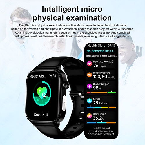 LIGE 2025 New ECG+PPG AI Healthy Diagnose Smart Watch Men Women Blood Lipid Uric Acid Female Menstrual Health Tracker Smartwatch