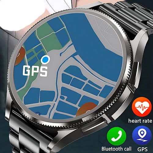 2025 New For Samsung Galaxy Watch 6 Smartwatch AMOLED Always On Display Bluetooth Call GPS NFC Smart Watch Men Android IOS