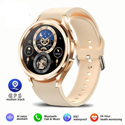 2025 New For Samsung Galaxy Watch 6 Smartwatch AMOLED Always On Display Bluetooth Call GPS NFC Smart Watch Men Android IOS