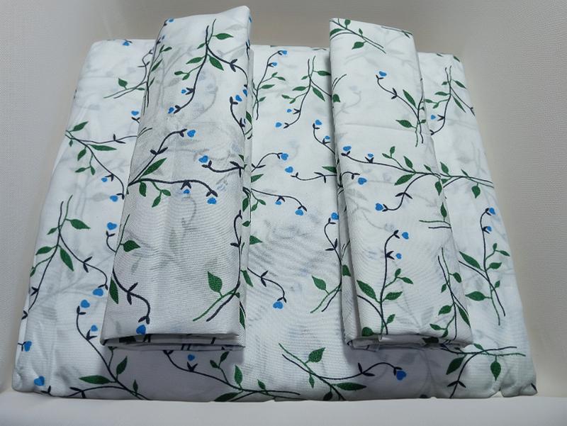 4pc 5*6  Fashion bedsheet a set of 2bedsheets, and 2 pillow cases