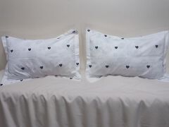 2Pcs  Pillowcase set Bed Pillow case/covers