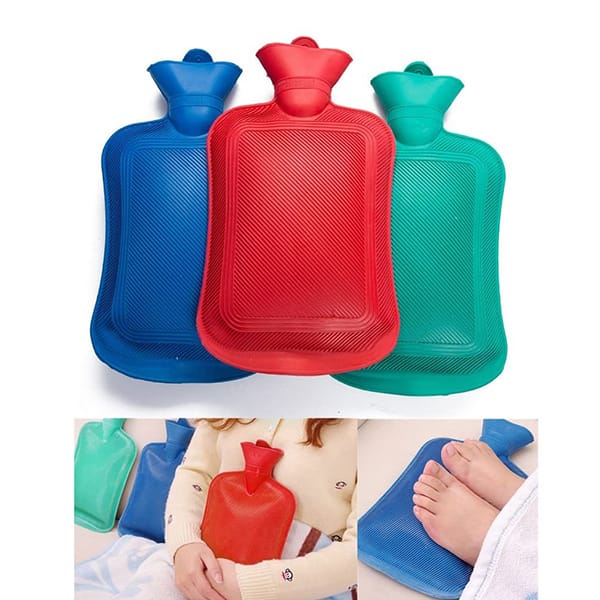 2L Silicone Hot Water Bottle,Rubber Bag