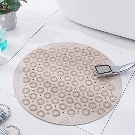 Round Non Slip Shower Mat Anti Slip Bathroom Mats