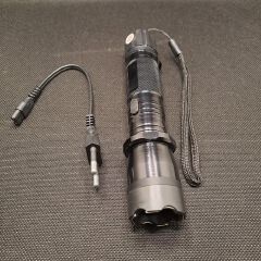 Type 1101 Torch with Shock Flashlight Self Defense Rechargeable