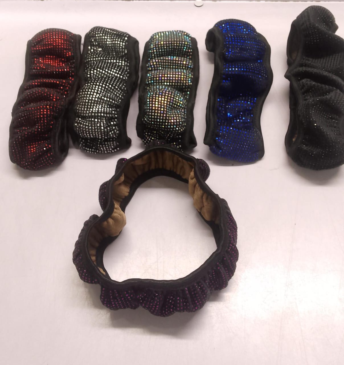 Fancy Super Stretching Sparkling Steering Wheel Cover