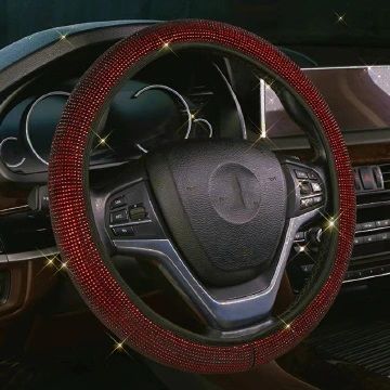 Fancy Super Stretching Sparkling Steering Wheel Cover