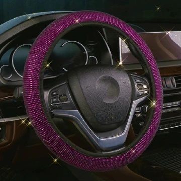 Fancy Super Stretching Sparkling Steering Wheel Cover