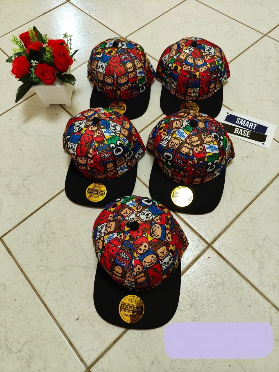 Snapback Standing Animated Drawings Cap/Hat