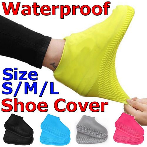 Stretching antislip Waterproof silicone shoe cover